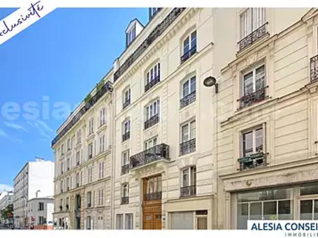 Paris 14ème 75014 Achat / Vente appartement 1 pièce t1 au dernier étage