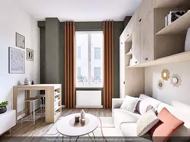 Paris 14ème 75014 Achat / Vente appartement 1 pièce t1 au dernier étage