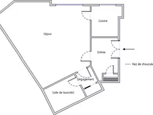 Paris 14ème 75014 Achat / Vente appartement 1 pièce t1