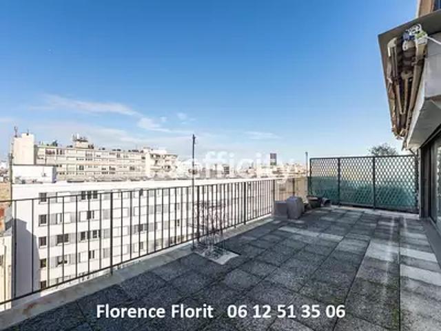 Paris 14ème 75014 Achat / Vente appartement 2 pièces t2 terrasse balcon