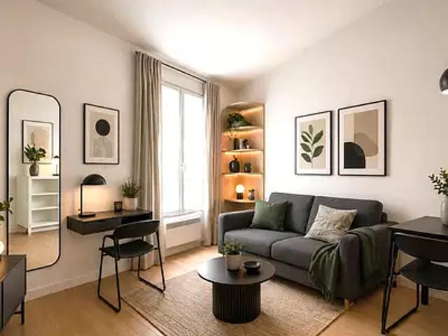 Paris 14ème 75014 Achat / Vente appartement 2 pièces t2 au dernier étage