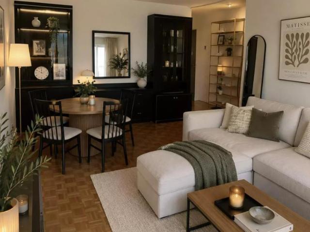 Paris 15? – 3 pièces traversant de 61 m² avec deux balcons vue Tour Eiffel