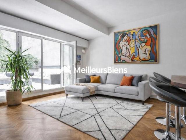 PARIS 15 TERRASSE 90m2 PLEIN SUD CALME ABSOLU PARIKING
