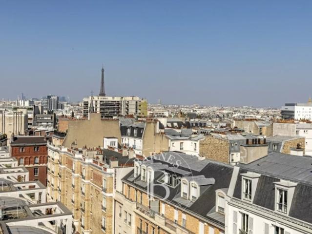 Paris 15 Pasteur Montparnasse Penthouse en duplex Terrasses de plain pied Grande réception traversante 4 chambres