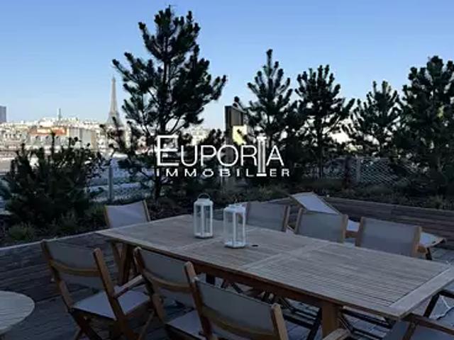 Paris 15ème 75015 Achat / Vente appartement 5 pièces t5 terrasse