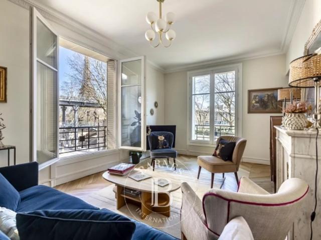 Paris 16 APPARTEMENT FAMILIAL 4 CHAMBRES VUE DEGAGEE