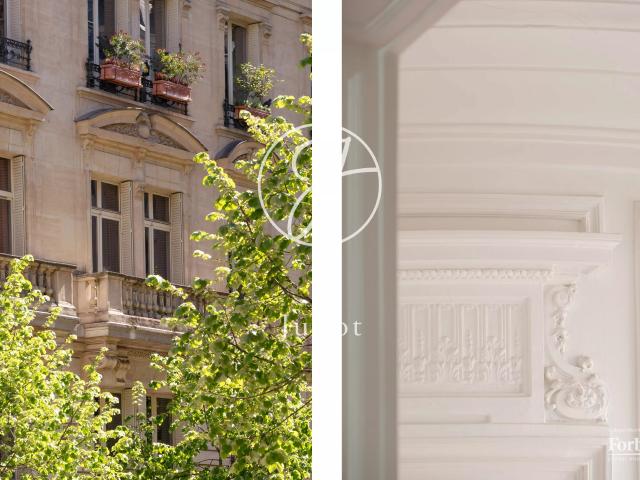 Paris 16e MOZART / JASMIN Appartement à vendre 6 pièces 195,09m² Carrez 4 chambres Balcons