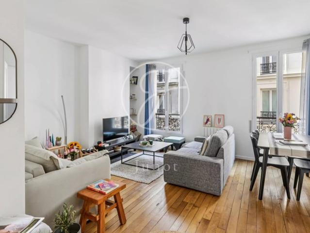 Paris 16e PORTE DE SAINT CLOUD Appartement à vendre 2 pièces 40,82m² Carrez 1 chambre