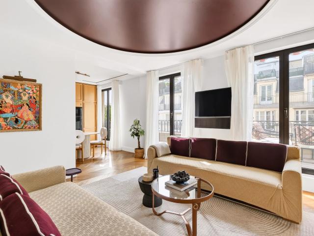 Paris 16e TROCADÉRO Appartement à vendre 3 pièces 80,31m² Carrez 2 chambres Terrasse 11,50m² Lumineux