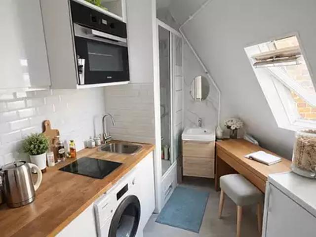 Paris 16ème 75016 Achat / Vente appartement 1 pièce t1 au dernier étage