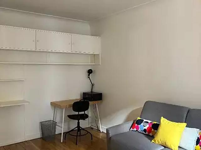 Paris 16ème 75016 Location appartement 1 pièce t1 au dernier étage