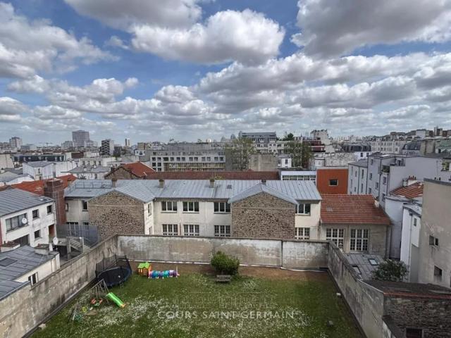 Paris 18? – Appartement 2 pièces lumineux avec vue dégagée, parking en sus