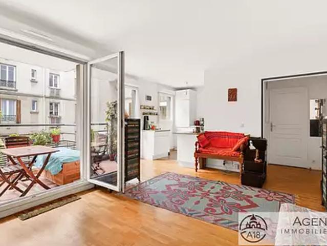 Paris 18ème 75018 Achat / Vente appartement 2 pièces t2