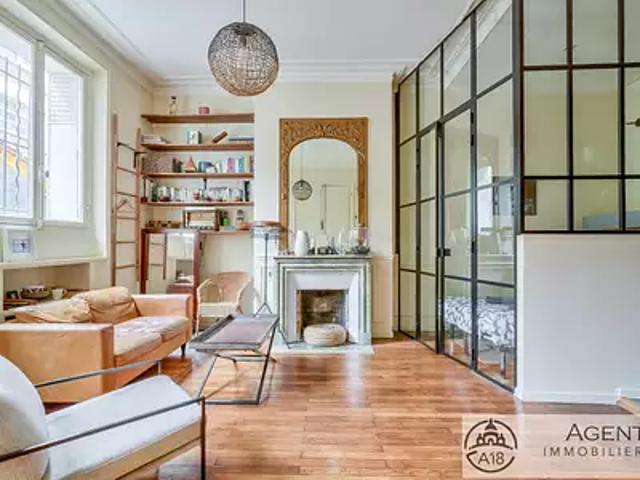 Paris 18ème 75018 Achat / Vente appartement 2 pièces t2