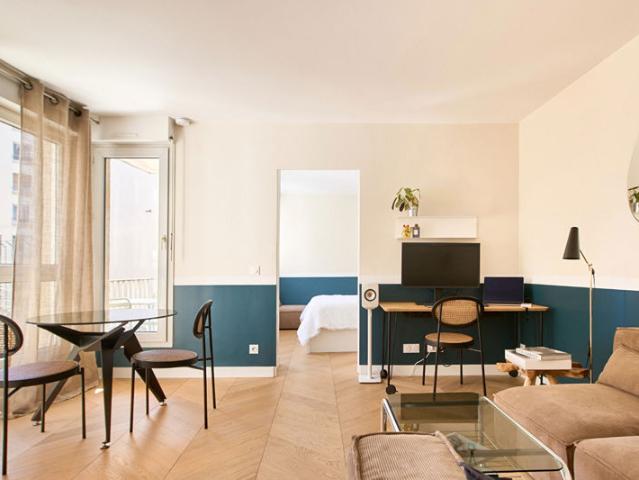 PARIS 19 Appartement 2 pièces 46m2