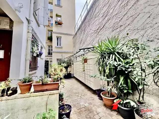 Paris 19ème 75019 Achat / Vente appartement 1 pièce t1 au dernier étage