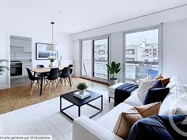 Paris 19ème 75019 Achat / Vente appartement 1 pièce t1 balcon