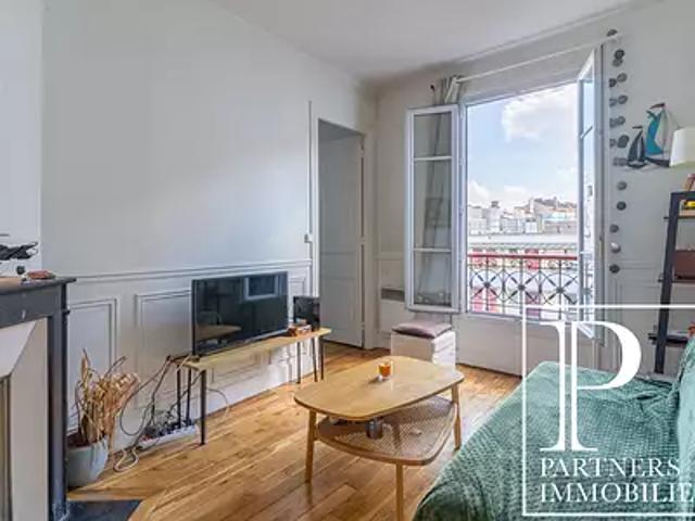 Paris 19ème 75019 Achat / Vente appartement 2 pièces t2 au dernier étage cave