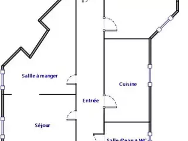 Paris 19ème 75019 Achat / Vente appartement 3 pièces t3