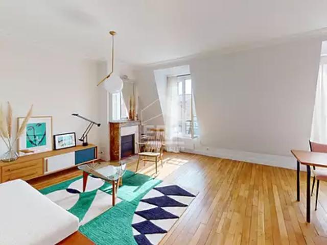 Paris 19ème 75019 Achat / Vente appartement 3 pièces t3 au dernier étage cave