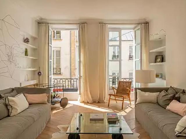 Paris 1er 75001 Achat / Vente appartement 4 pièces t4 terrasse