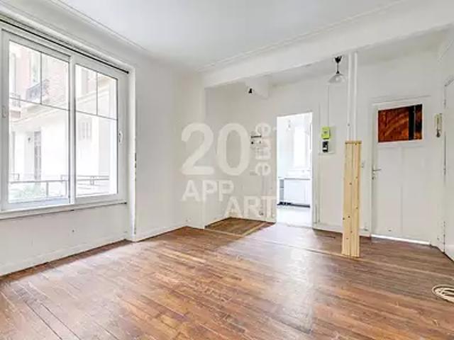 Paris 20ème 75020 Achat / Vente appartement 1 pièce t1 cave