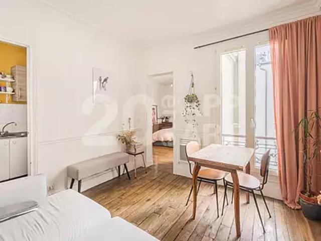Paris 20ème 75020 Achat / Vente appartement 2 pièces t2