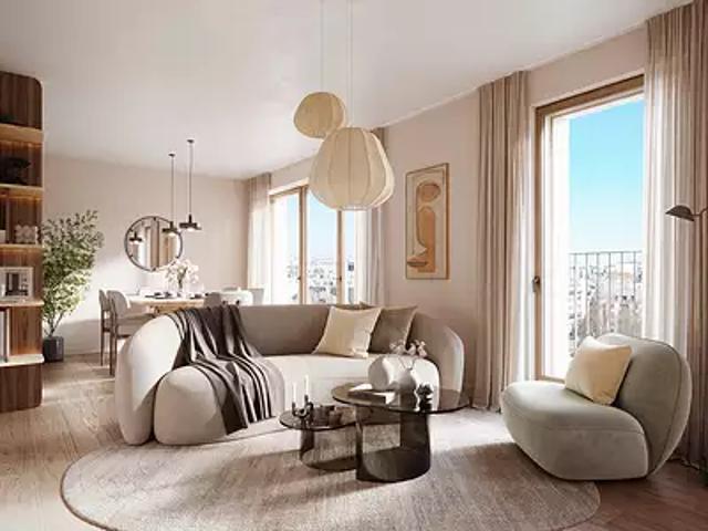 Paris 20ème 75020 Programme neuf appartement neuf à vendre t3 PTZ