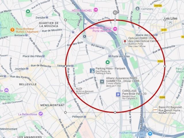 PARIS 20EME, appartement à vendre, 3 pièces, 51 m²