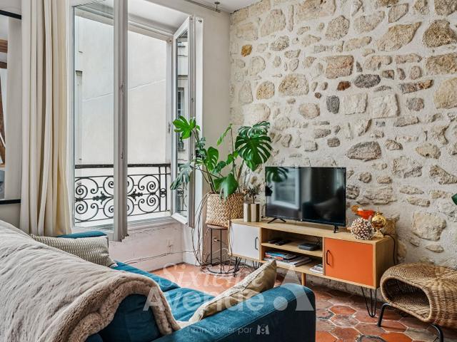 Paris 3e Sainte Avoye Charme de l'ancien Rue Chapon 30m² Paris 3ème