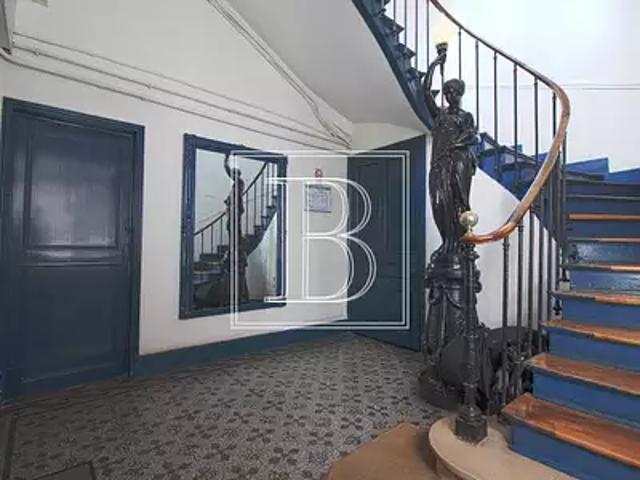 Paris 3ème 75003 Achat / Vente appartement 1 pièce t1 au dernier étage