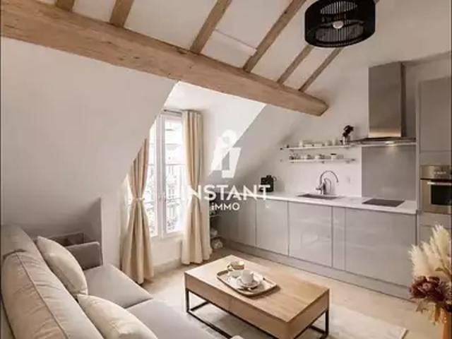 Paris 3ème 75003 Achat / Vente appartement 2 pièces t2 au dernier étage