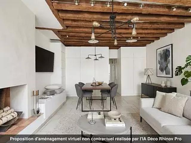 Paris 3ème 75003 Achat / Vente appartement 3 pièces t3 cave