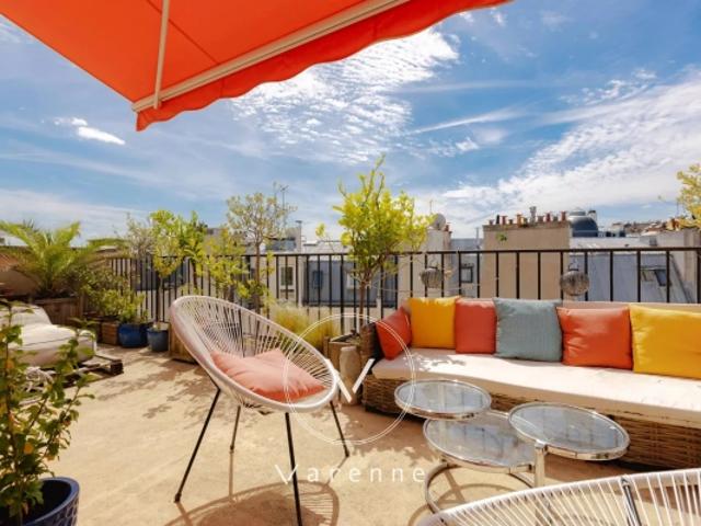 Paris Ve Jardin des Plantes Dernier étage avec terrasses et vues panoramiques sur Paris