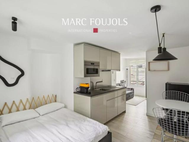 Paris VI Saint Germain: studio traversant rénové