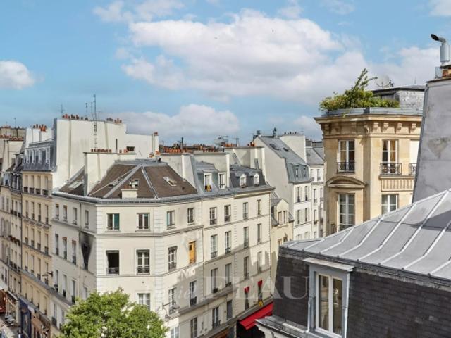 PARIS 6 Rue Saint André des Arts, étage élevé vue