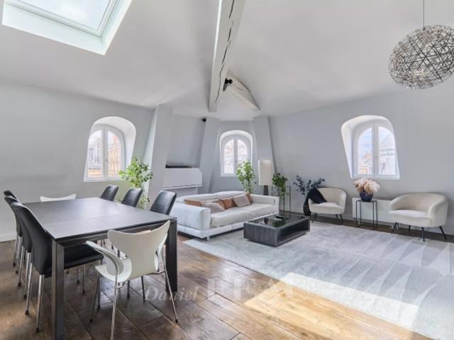 Paris VIIIe Parc Monceau – 97 m² dernier étage 2 chambres