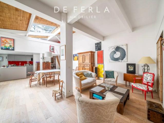 Duplex familial à deux pas de la Butte aux Cailles