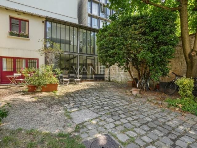 Paris XIII Gobelins Maison d'architecte– 92 m² Carrez – 122 m² au sol