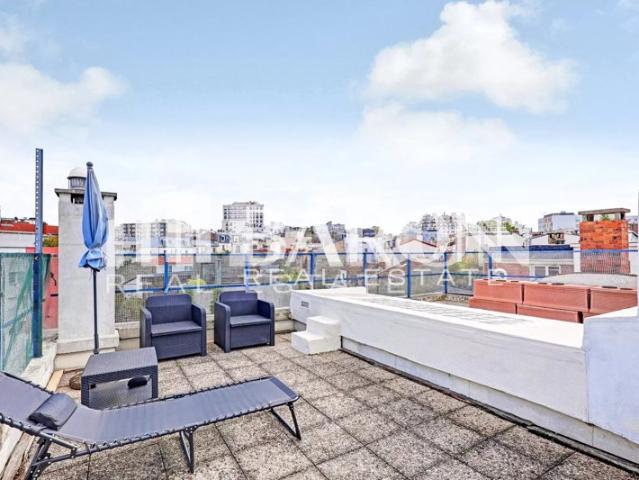 PARIS XIX QUARTIER DE LA MOUZAIA / PL DES FETES MAISON 6 PIECES 4 CHAMBRES ET ROOFTOP 220 M2