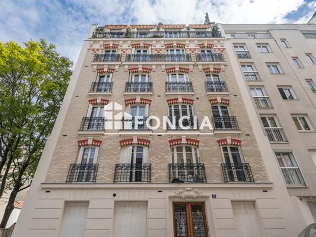 Paris XIXe – Télégraphe | Studio de charme dans un immeuble ancien rénové