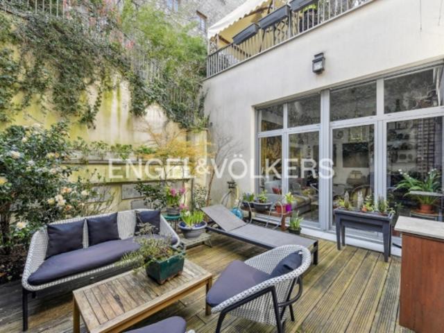 Paris XIXème Duplex avec Jardin / Terrasse Buttes Chaumont