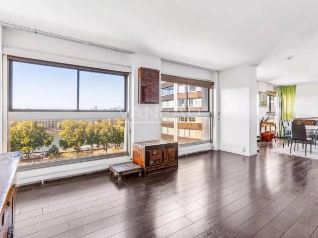 Paris XVe 4 pièces vue Seine Mirabeau /Javel. 112m² Paris 15ème