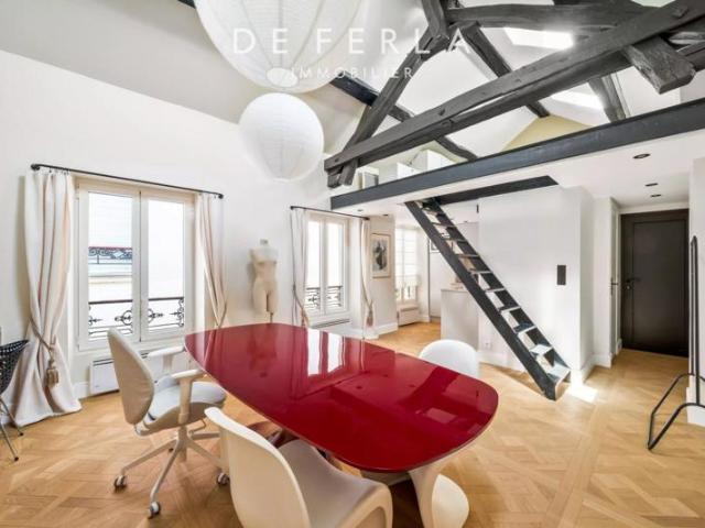 PARIS XVe RUE DOMBASLE LE CHARME D'UNE PETITE MAISON SOUS LES TOITS