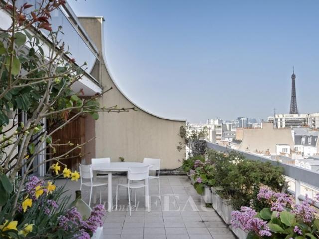 Paris XVème Pasteur Montparnasse Derniers étages Terrasse