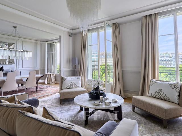 Paris Xvi Beauséjour Vue dégagée jardin du Ranelagh Deu. 211m² Paris 16ème