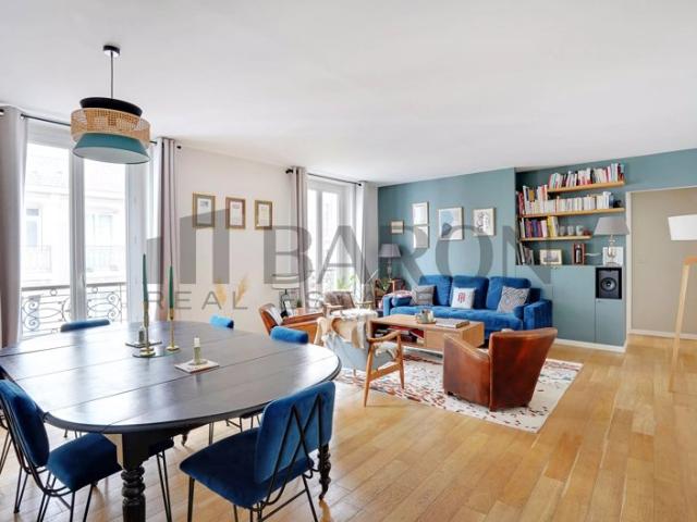 PARIS XVI POMPE/TOUR APPARTEMENT 4 PIECES 2 CHAMBRES 85 M2