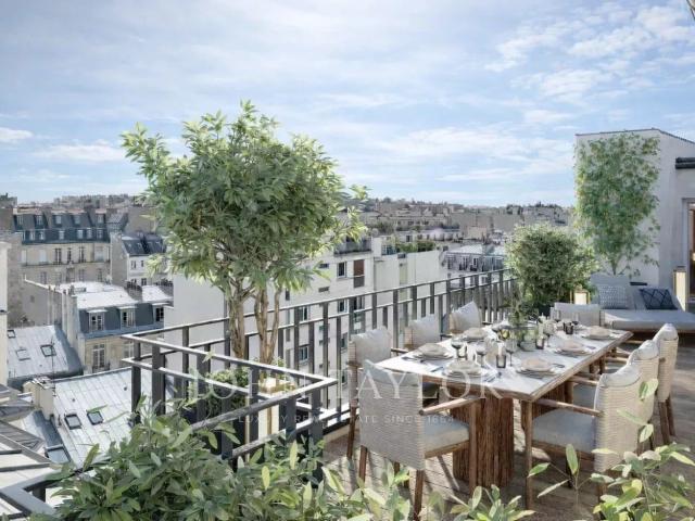 Paris Xvi Penthouse neuf aux derniers étages avec terrasse. 191m² Paris 16ème