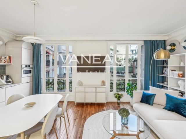 Paris XVIe Auteuil Jasmin Appartement rénové au calme en étage élevé avec vue dégagée