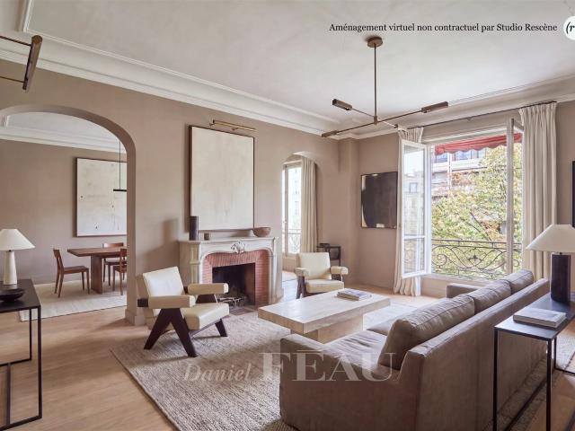 Paris XVIe Ranelagh Ancien à Rénover 127m² Paris 16ème